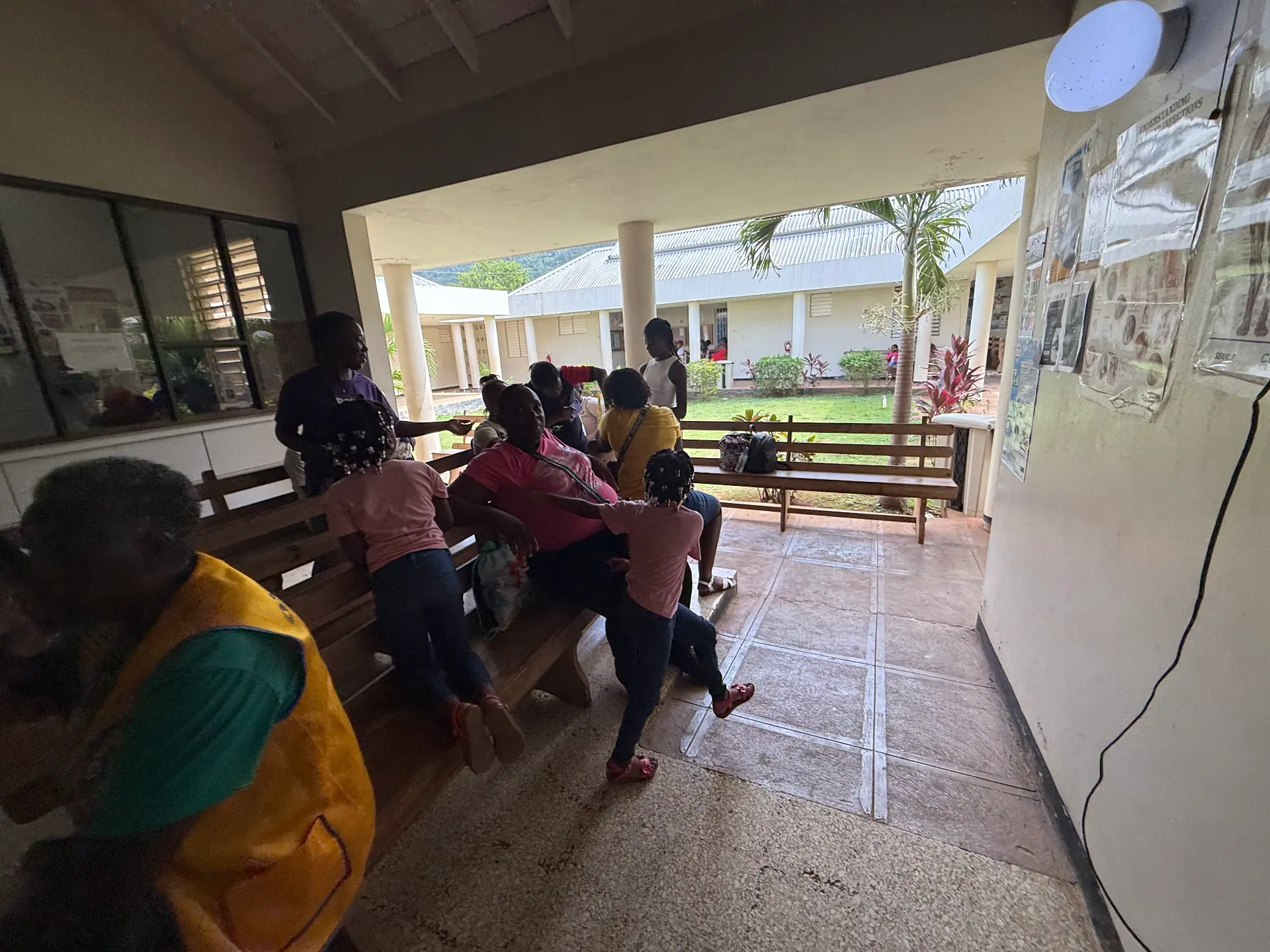 Exterior of the Porus Health Centre where the Friends of Porus health fair is held