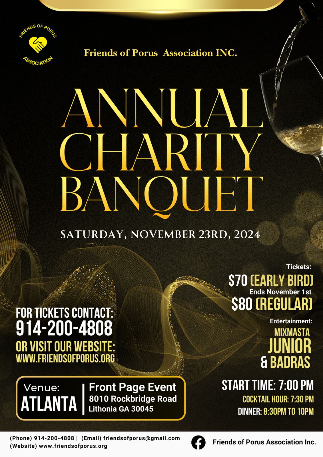30 Year Anniversary Charity Banquet